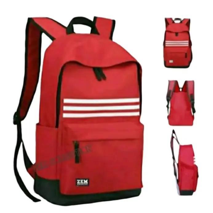 Tas Punggung Style Pria Wanita Tas Ransel Casual Distro Sekolah, Kuliah Kerja Tas Punggung Backpack FGH76GK Ylaksma Officiall. Polos Canvas Dewasa jansport id 2