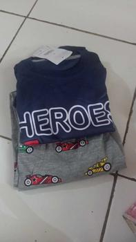 Product Review of Kiminori EVER.CP Setelan Baju Tidur Anak Lengan Pendek Celana panjang Fashion from T**i M**8 0