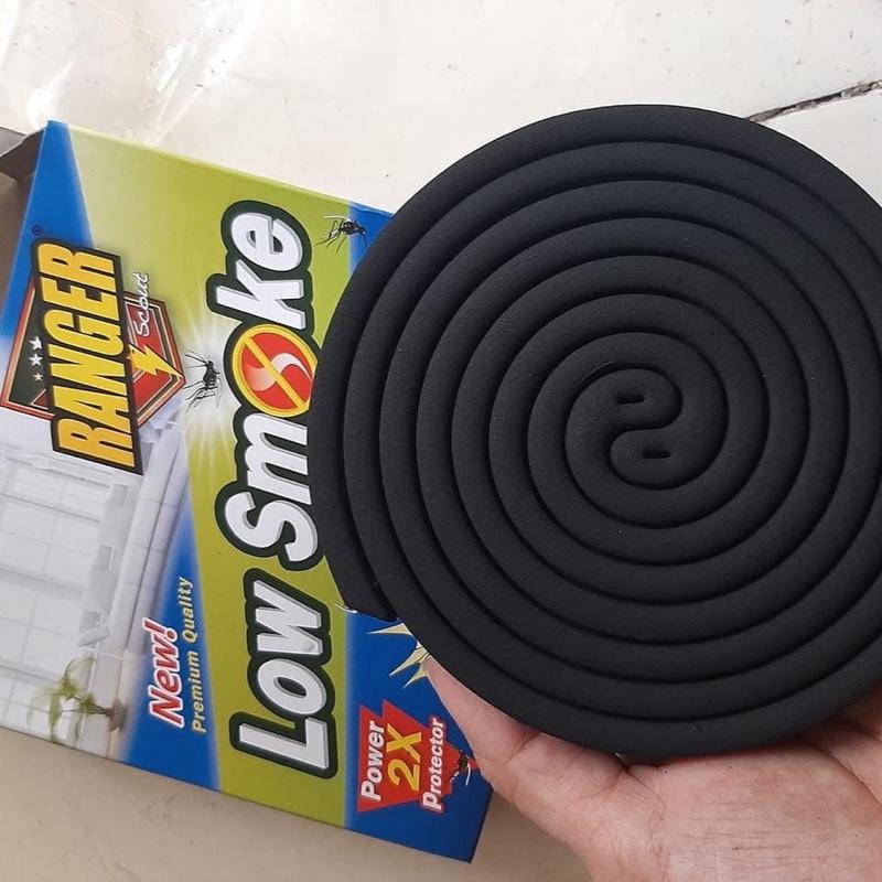  Ranger Combo 10  100 Khoanh  Hop Nhang Muoi Muoi Ranger Scout - Nhang Muối Thái Lan Diệt Muỗi Hiệu Quả Tức Thì Low Smoke Không Mùi Khói Không Độc Hại 