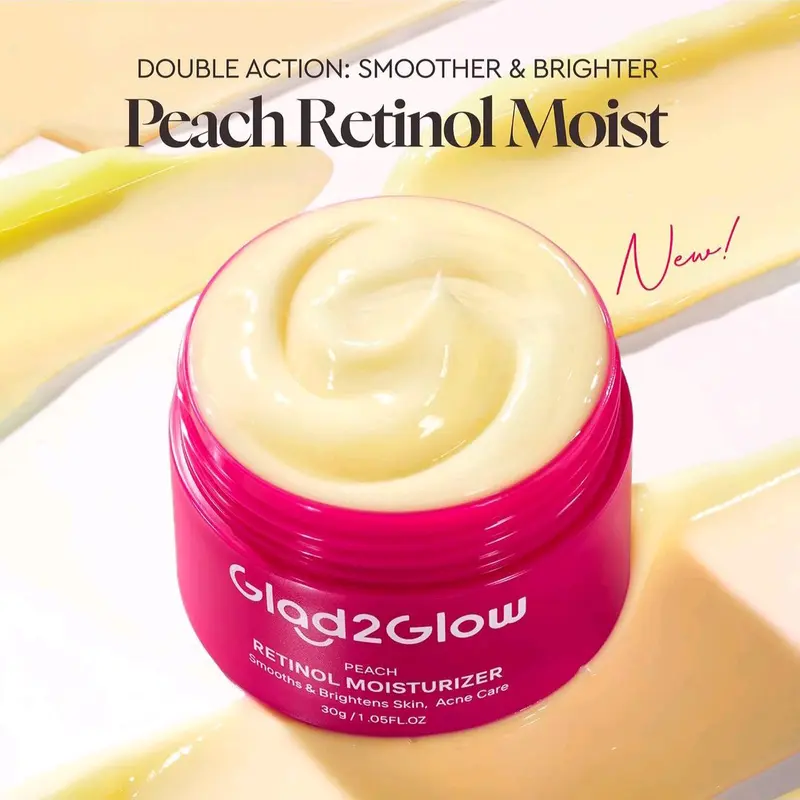 glad2glow peach retinol moisturizer 0