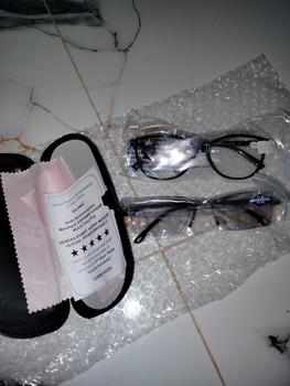 Product Review of [BELI 1 GRATIS 1 MODEL LAIN] Kacamata Baca & Jalan Lensa Plus Bifokal Kryptok Double Fokus Anti Radiasi Blue Ray Frame Cats Eyes Mata Kucing Untuk Wanita - WD801 from n**a 1
