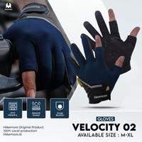 Gambar Hikemore Gloves Velocity 02 Sarung Tangan Motor Pria Wanita Original - Black Full, M dari Hikemore Kab. Tangerang 1 Tokopedia