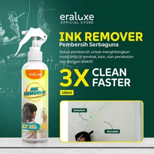 Eraluxe Ink Remover - Penghilang Noda Tinta Serbaguna, Formula KIDS FRIENDLY