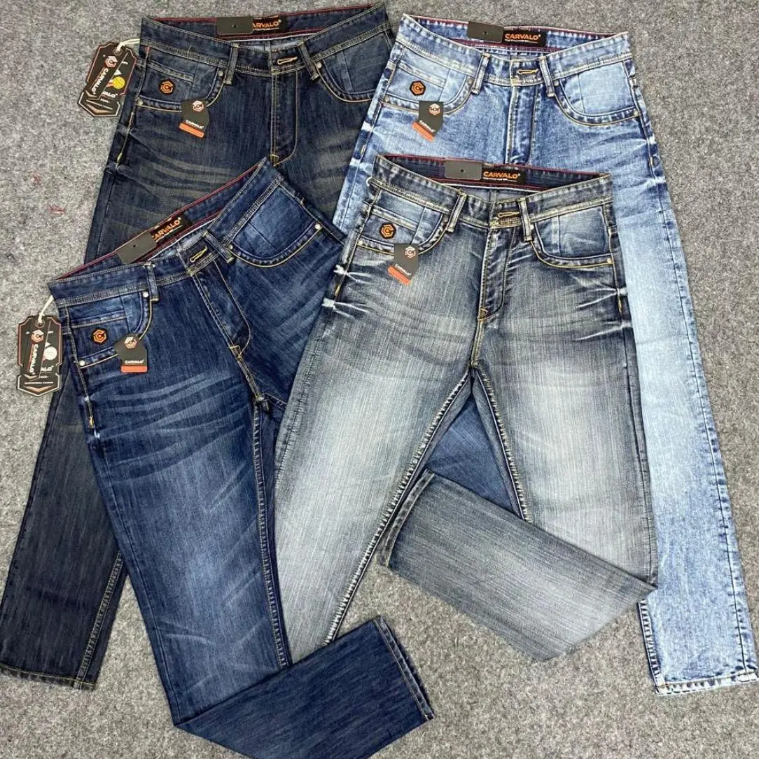 [CARVALO] CELANA JEANS PANJANG PRIA NON STRETCH BAHAN TIDAK MELAR SIZE 28-38