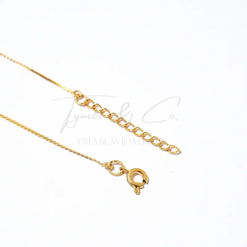 Tymbi&Co - Thin Bubble Bracelet | Gelang Inisial Anti Karat | Gelang  Huruf Titanium Aksesoris 3