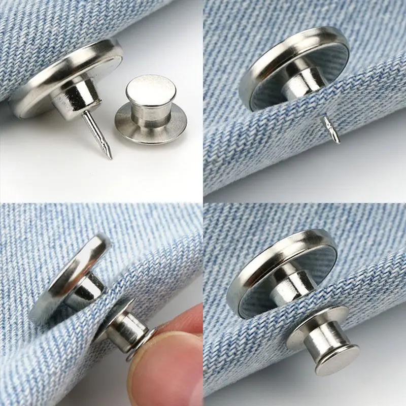 TheGirlHouse - KANCING PENGECIL CELANA JEANS ADJUSTABLE UNISEX