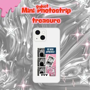 TANPA CASE | Paket MiniPhotostrip Kpop Treasure Photostrip idol kpop photocard photo decorate case Foto