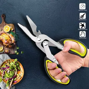 Gunting Daging Dapur Multifungsi Kitchen Meat Scissors Kitchenware