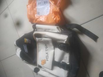 Product Review of Tas Ransel Sekolah Milk Tea/Karakter Kanvas Backpack Wanita from a**k e**k 0