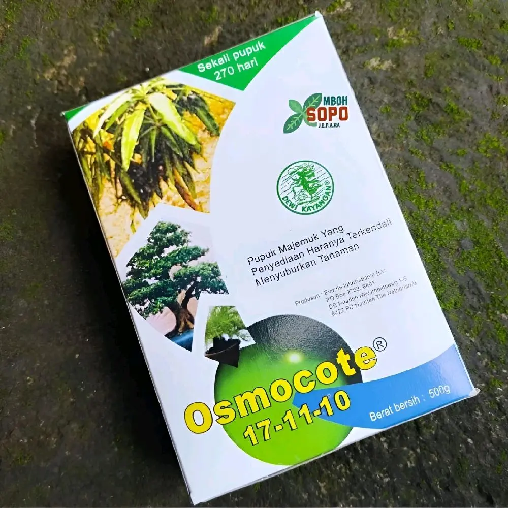 Pupuk Dekastar Osmocote 17-11-10 Original Kemasan 500 gram