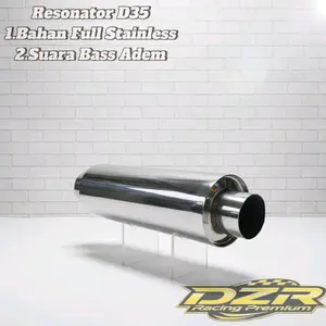 Resonator Stainless DZR D35&D36 Suara Bass Adem Dan Bass Gahar