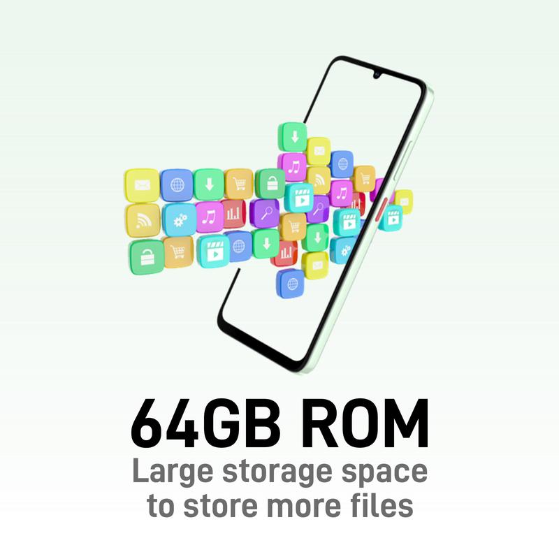 [EXCLUSIVE LOUISSE]  ZTE Blade A35  6,75" Display FHD RAM 4+8GB ROM 64GB 5.000 mAh Fast Charge Garansi Resmi 6