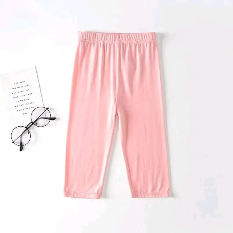 Legging Anak 3/4 Bahan Kaos Usia 4-12 Tahun 1