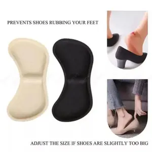 Insole Sepatu Wanita Kebesaran Satu Set 2 Pcs Alas Sepatu Tumit Anti Lecet Sol Sepatu Pengganjal Sepatu Longgar Shoe