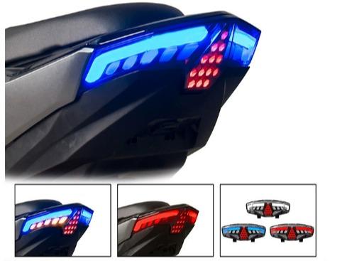 Cụm Hậu Vario Click 125 150 Spark Power - Tích Hợp Xi Nhan Led Audi 7 Màu - Đầy Đủ Hiệu Ứng - Dễ Dàng Lắp Đặt ledbicau,dochoixe,thegieedo,titan