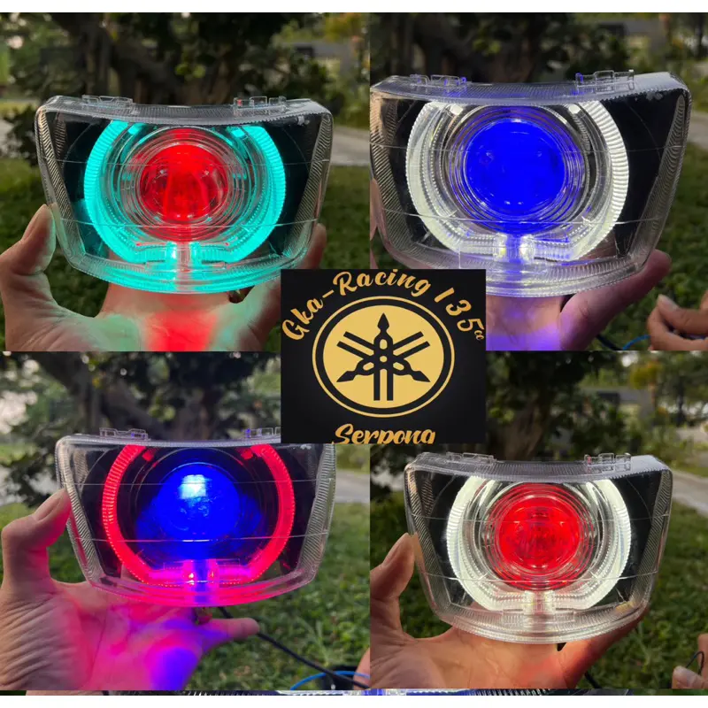 Lampu Depan F1zr Vega Lama Biled Biled - Reflektor dengan Mika dan Lampu (1 Set) - Motorcycle, Asli, Foto