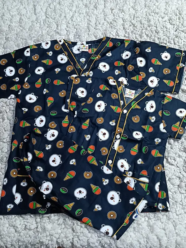 BAJU TIDUR PIYAMA BAGANSIAPIAPI COUPLE MOTIF NAVY/MERAH/MIX/BATIK Katun 2