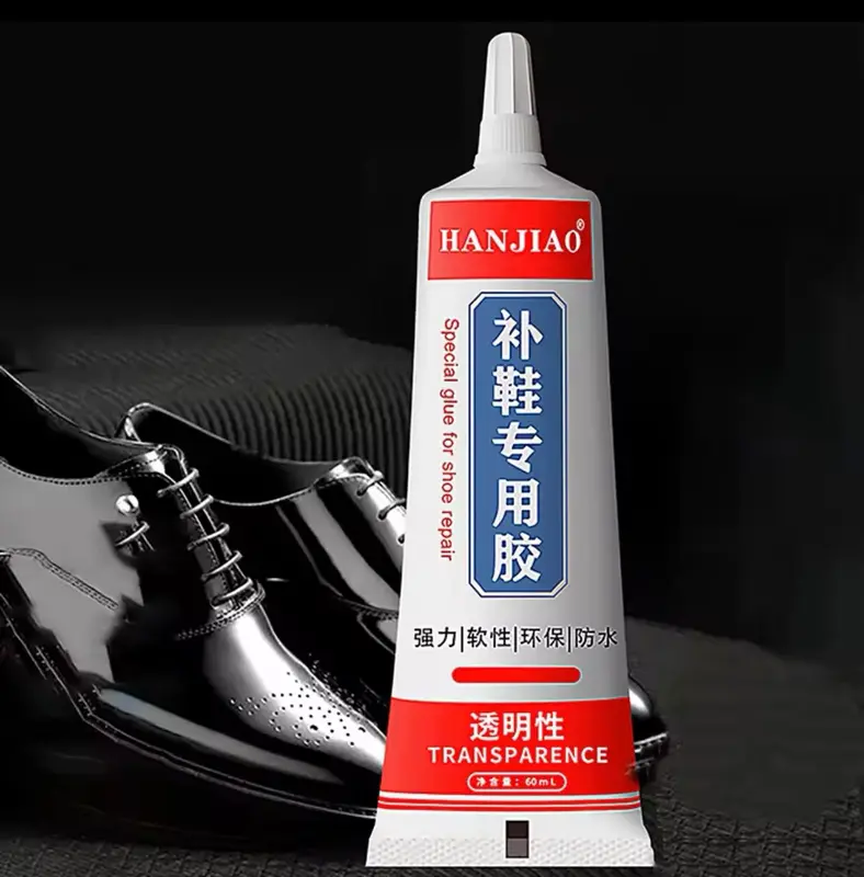 Lem Sepatu 60ml Cairan Super Kuat Lem Perekat Sepatu Penambal Sol Sepatu Transparan 4