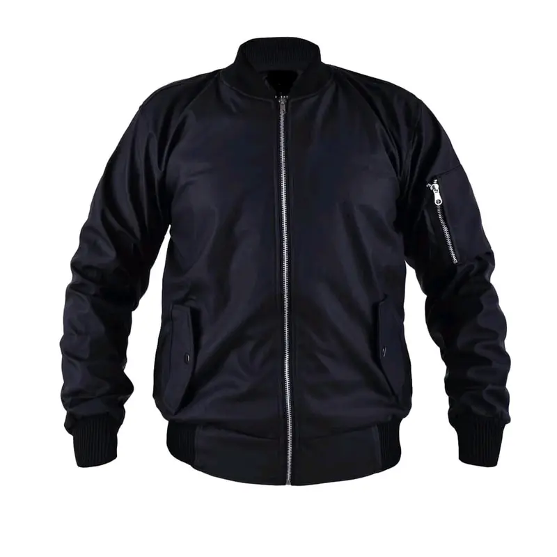 Jaket Bomber Pria Semi Kulit / Jaket Motoran Casual Distro  Cowok Dewasa jake tanti 3