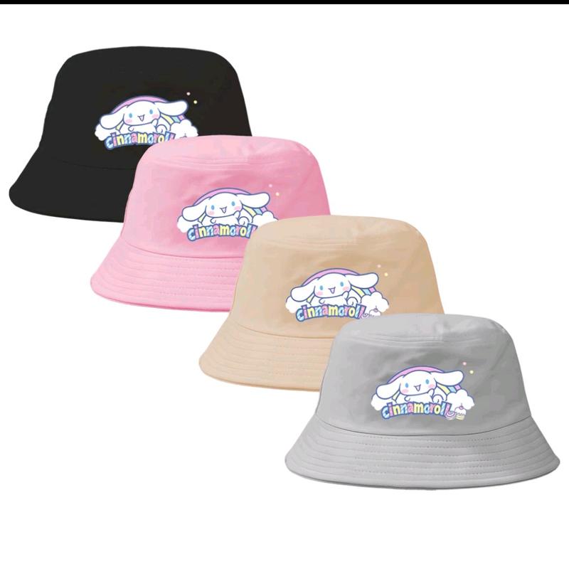 Topi Bucket Anak karakter lucu untuk Perempuan,bucket sablon karakter lucu Fashion 1
