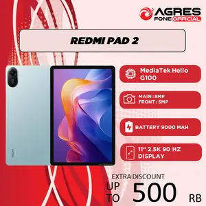 [ AGRES FONE X MIRATHING ] XIAOMI REDMI PAD 2 (4/128GB) 2.5K WITH 90HZ DISPLAY - Garansi Resmi Indonesia