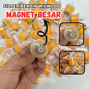 WILWOOD Filter Bensin Magnet Besar Universal HARGA UNTUK 1PCS
