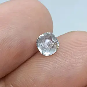 Natural Colorless Sapphire Ceylon 0,95ct memo GLI Safir Sri Lanka Top Kristal