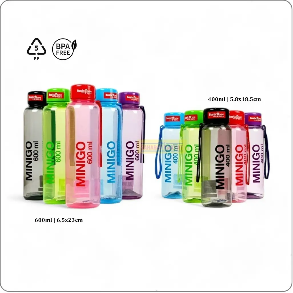 Botol Minum Bebas BPA/BPA-Free Minigo Lion Star