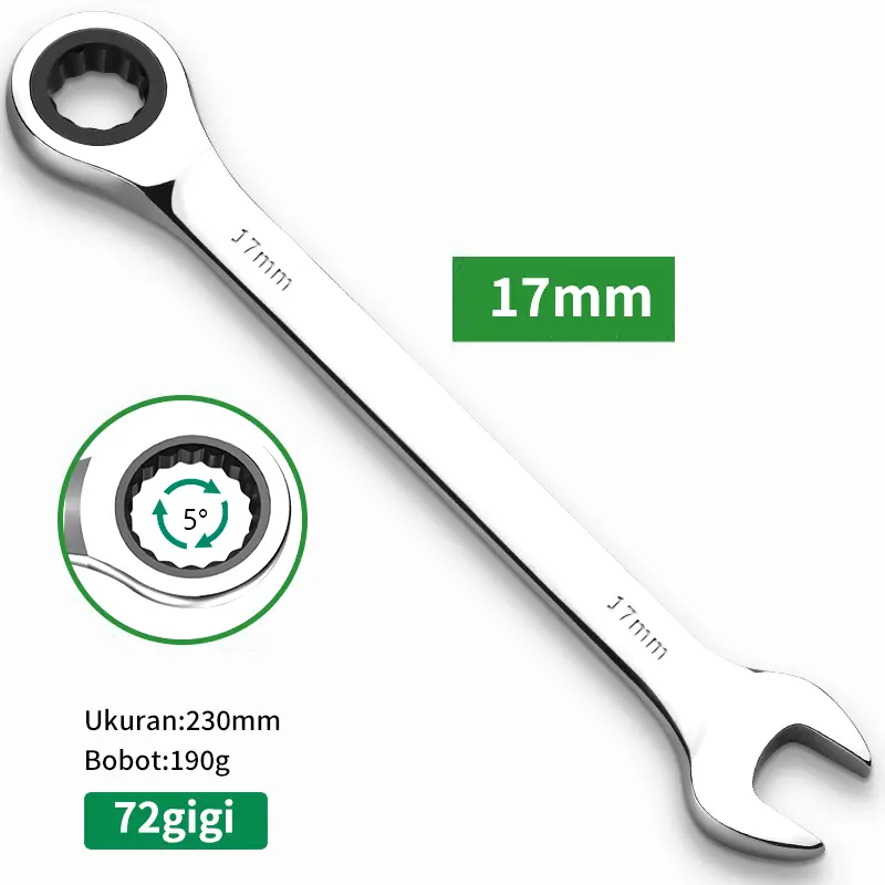 Pas Ratchet 17mm
