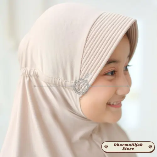 SERUT JOKOWI SPANDEX JERSEY UKURAN S/ JILBAB ANAK SEKOLAH 4-10 TAHUN Bergo Muslim Kerudung Instan