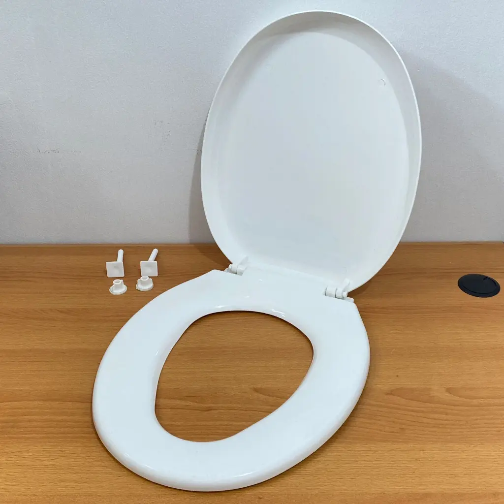 Tutup closet duduk/toilet cover universal TOTO,AMERICAN STANDARD,INA,VOLK DLL WHITE