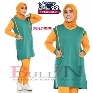 BULLIN Setelan Senam Olahraga Aisyah Jumbo / Setelan Senam Wanita