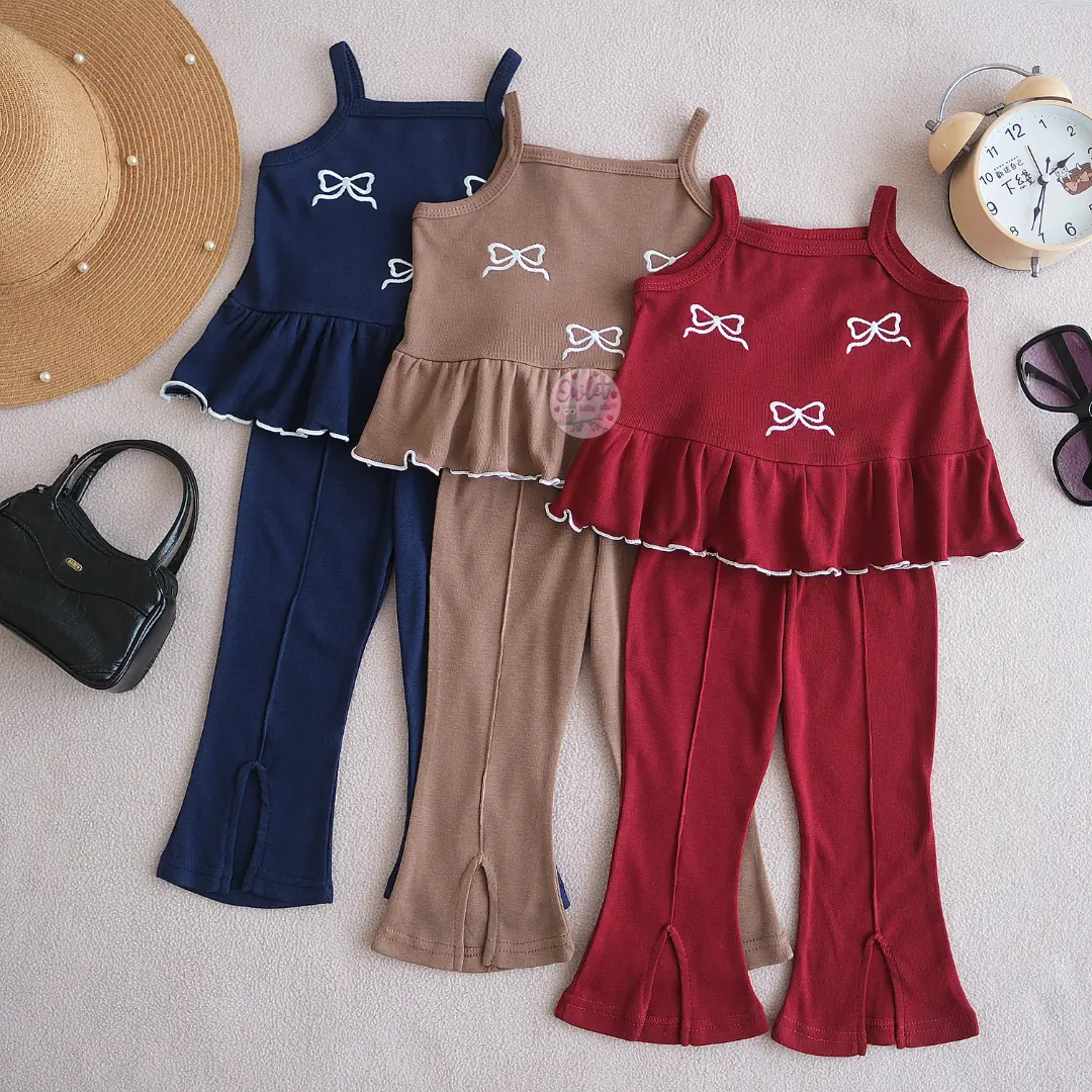 OWLET - Setelan Singlet Cutbray- setelan singlet - setelan anak perempuan -setelan cutbray - singlet cutbray