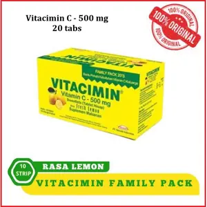 VITACIMIN 500MG FAMILY PACK - ISI 20 TABS