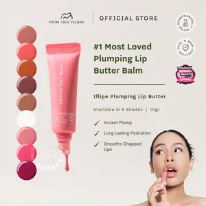 From This Island Illipe Plumping Lip Butter Balm | Melembapkan & Mengurangi Bibir Kering Pecah-Pecah