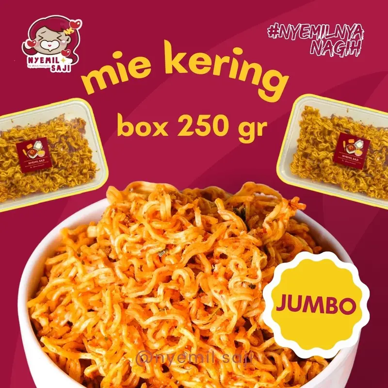 BOX MIE KERING 250 GRAM NYEMILSAJI 0