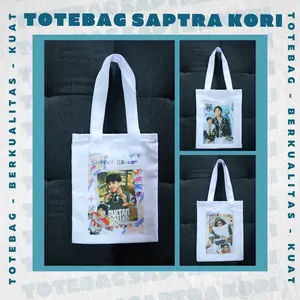 Tas Totebag Saputra Kori Unofficial Buatan Fans Sptrakori Tote Bag Kanvas Print