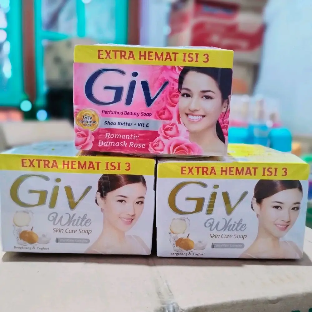 giv jumbo 100gr isi 3pcs sabun mandi batang