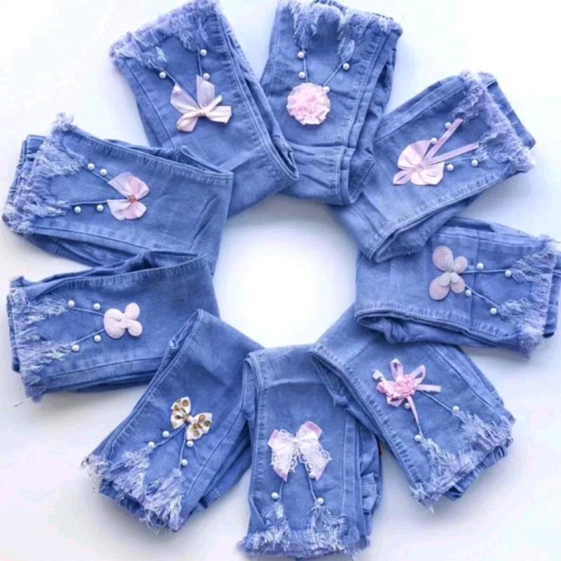 Dapat 2 Celana jeans lmport Anak Anak Untuk Umur 6-10 Dengan Motif Yang Cantik 5