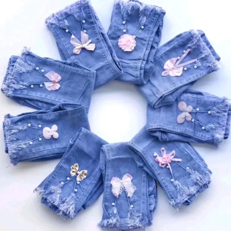 Dapat 2 Celana jeans lmport Anak Anak Untuk Umur 6-10 Dengan Motif Yang Cantik 5