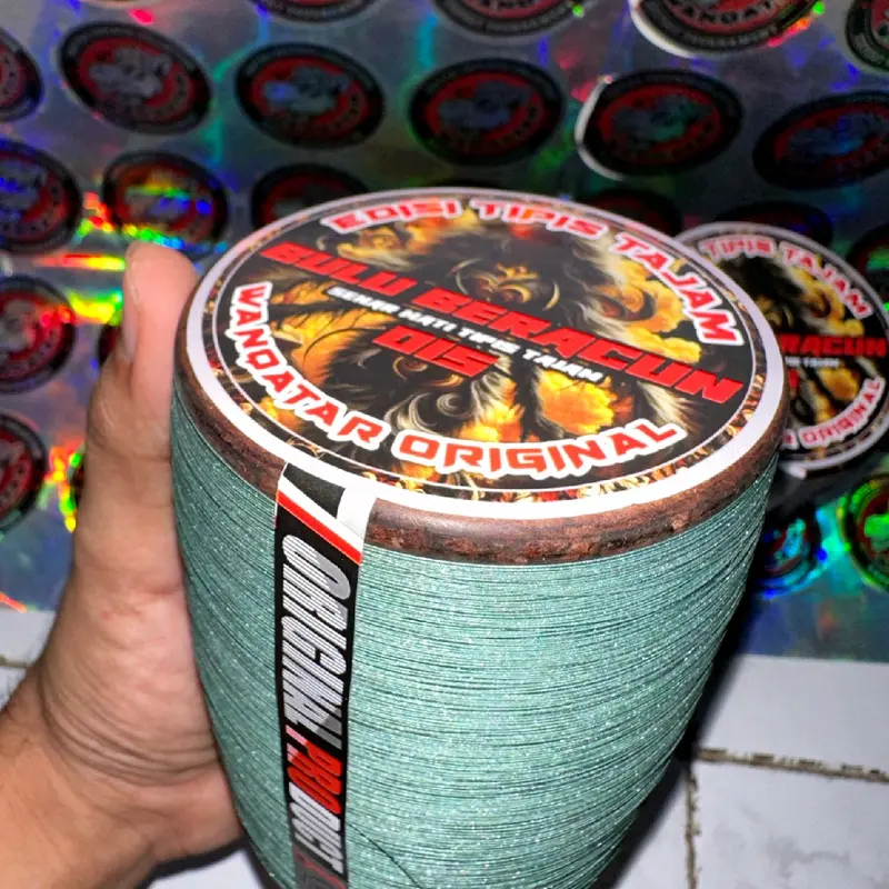 [GELASAN SUPER LANGKA MATOT 015] Gelasan Senar Mati 7000yard MATOT 015 BULU BERACUN EDISI TIPIS TAJAM by WANQATAR Murah tajam khusus turnamen aduan layangan 2