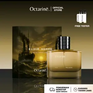 Octarine Elixir Homme Parfum Pria - Free Tester, Parfum Pria Terbaik Refill Eau Perfume Unisex
