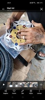 Product Review of Piringan Cakran Variasi depan yamaha BEAT MIO J MIO GT  M3 MIOZ FINO FI SOUL GT 125 Cakram Foto piringan  cakram piringan  vario  125  kzr from ◡**🥀 1