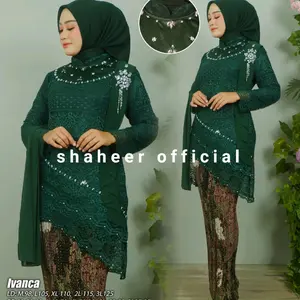 (sh) IVANKA set kebaya // kebaya wisuda // kebaya bridsmaid // kebaya lamaran // kebaya seragaman