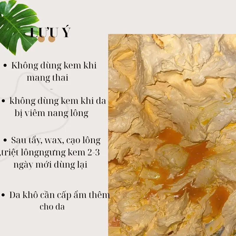 500GR KEM CỐT THÁI (dành cho da thâm, ngâm đen- da vàng). 3