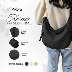 [ Y2K KOREA STYLE] Tas Selempang Wanita & Pria 3in1 - Tas kurir sepeda motor ringan, cocok untuk pekerjaan sehari-hari dan perjalanan luar ruangan