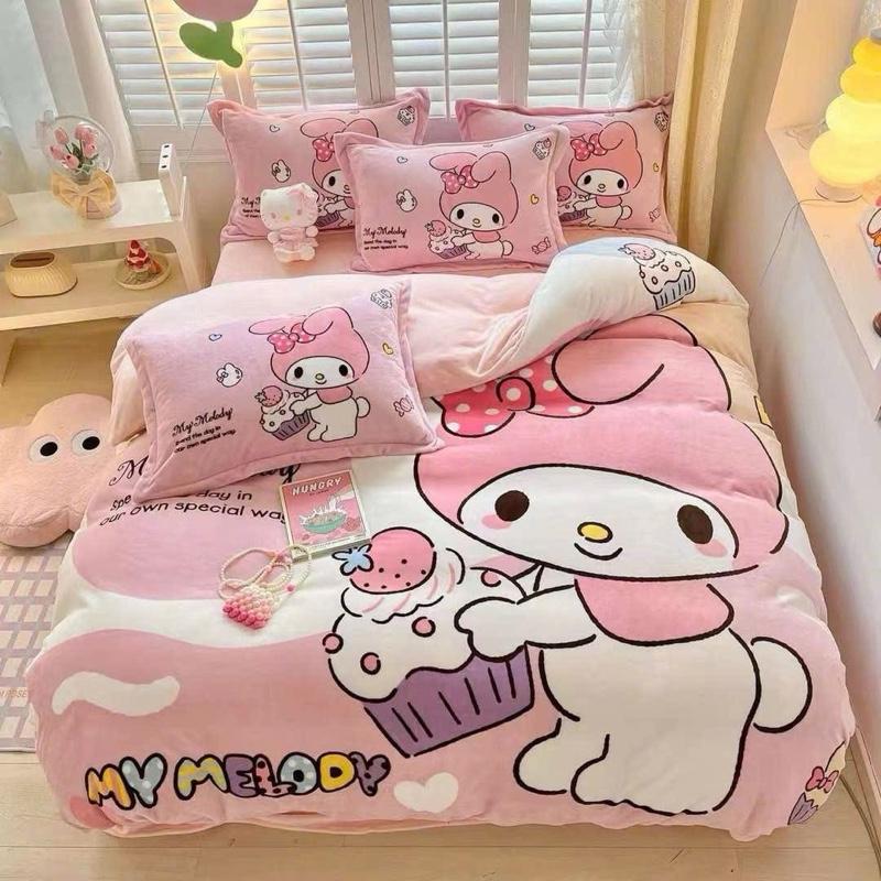 [ SET Chăn trần bông] Nỉ nhung  Disney set chăn ga gối chăn đã trần bông nhiều mẫu