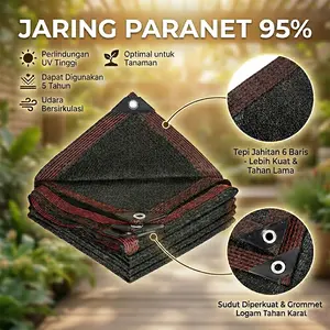 Paranet net 95% Anti UV Sunshade Net Tabir Surya / Jaring Paranet / Paranet Garasi Anti UV / Paranet Shading Net / Garden Sunshade Net