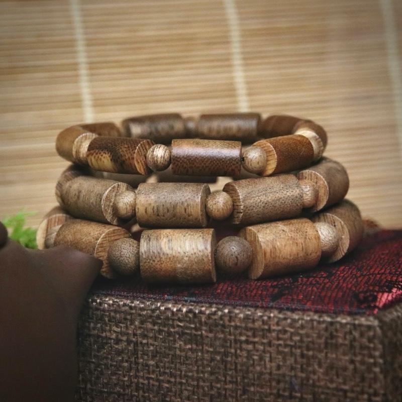   TT37  - Vòng Tay Trầm Hương Đốt Trúc Phiên Bản Cao cấp Size 8li - 10li - 12li  - Mùi Thơm Hậu Dịu Nhẹ - SP Được Gia Công Chế Tác Thủ Công Mộc Bởi Đội Ngũ Phú Trọc Trầm Hương. 