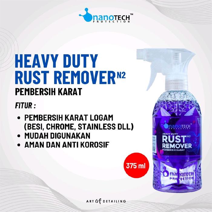 Gambar RUST REMOVER HEAVY DUTY - nanoTECH PROTECTION - PEMBERSIH KARAT - PENGHILANG KARAT MOBIL MOTOR - NOT ANTI KARAT Car dari nanoTECH PROTECTION Kab. Sukoharjo Tokopedia